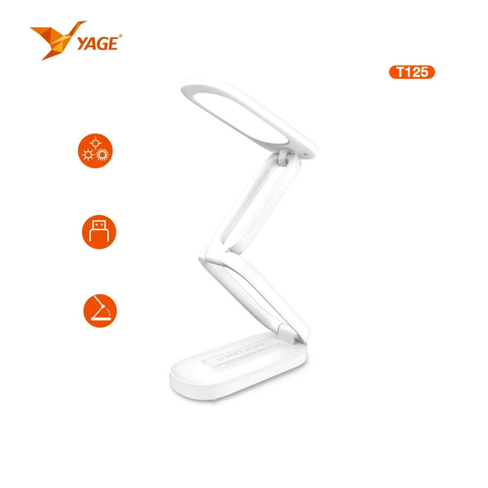 YAGE YG-T125 Foldable Desk Table Lamp - Image 7