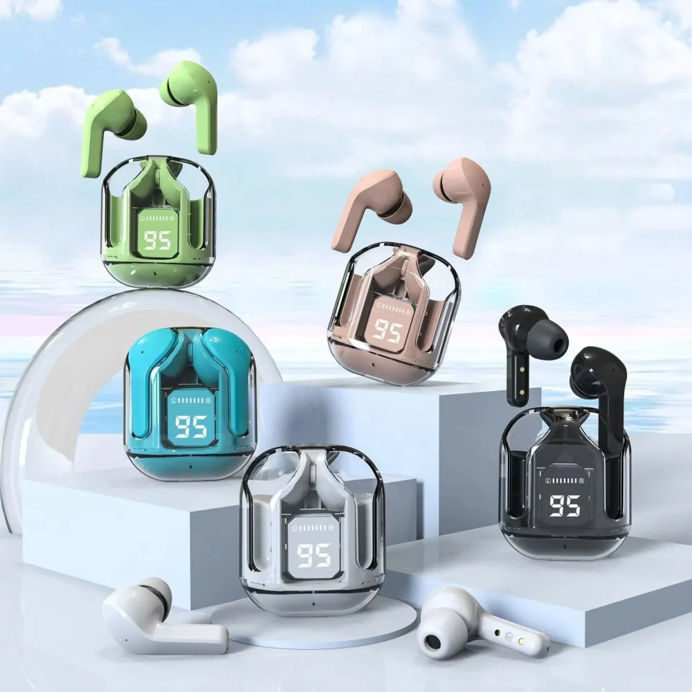 Ultrapods Max Bluetooth 5.3 Transparent Wireless Earbuds