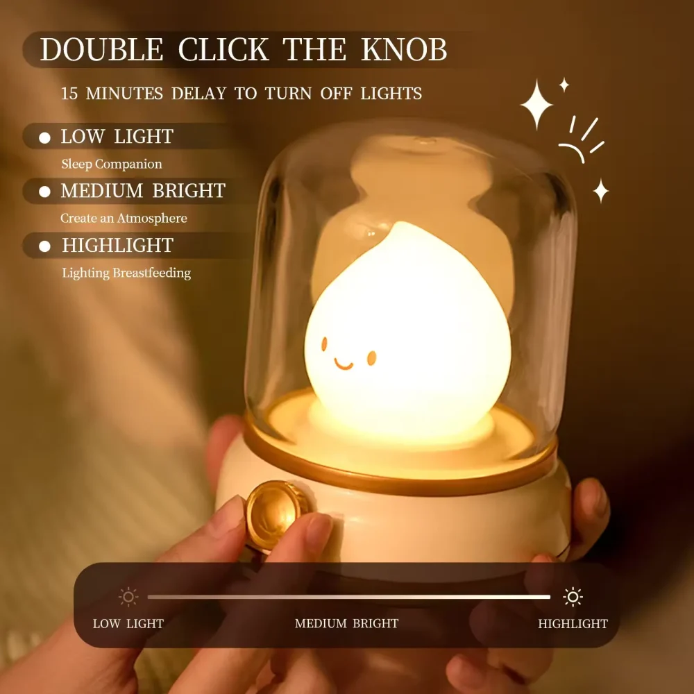 Mini Desktop LED Cute Night Lamp - Image 5